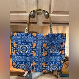 Girls’ Disney Princess Aladdin Jasmine Tote Shoulder Bag Handbag Blue/Golden